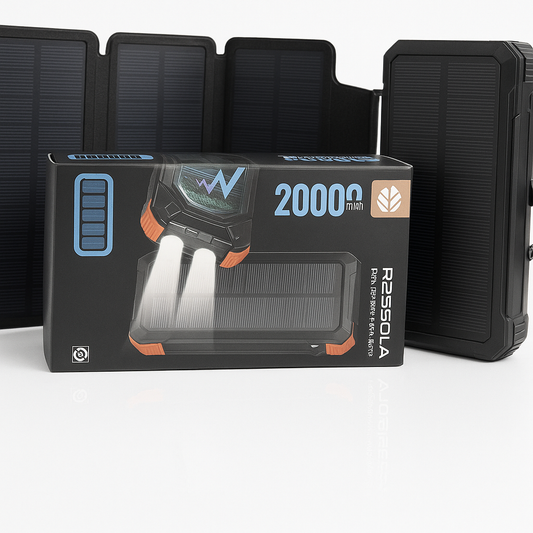 Panel Solar Power Bank 20.0000 mAh portatil