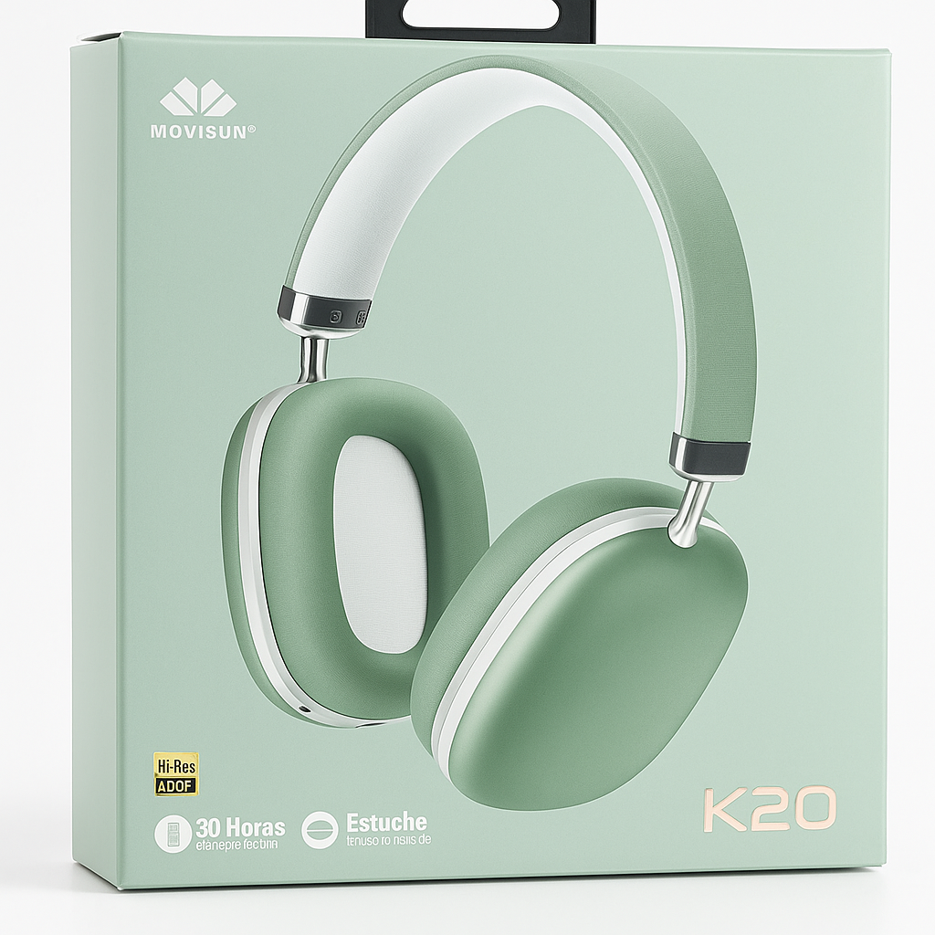 Audifinos Diadema Movisun K20 Inalambricos