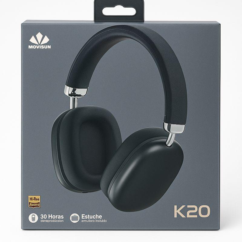 Audifinos Diadema Movisun K20 Inalambricos