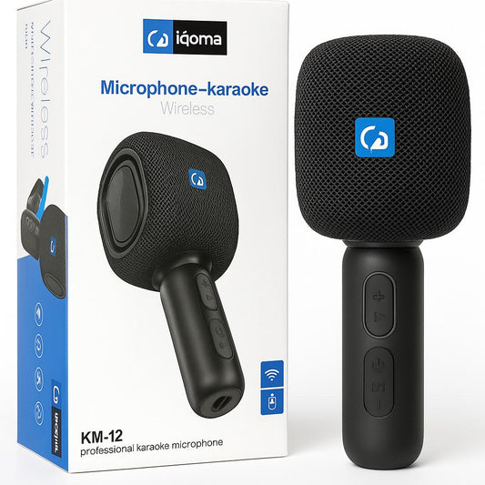 Micrófono Inalámbrico Microphone Karaoke Km12 Igoma